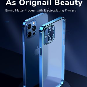 Cafele Matte Soft Silicone Case For iphone 13 Pro Max Cases Full Lens Cover Shockproof Transparent Cover For iPhone 12 11 mini