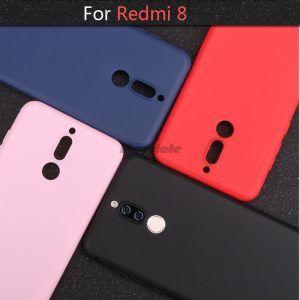 Case on the Redmi 8 Candy color case for Redmi8 Ultra-thin Matte silicone TPU Soft Cover For Xiaomi Redmi 8 case