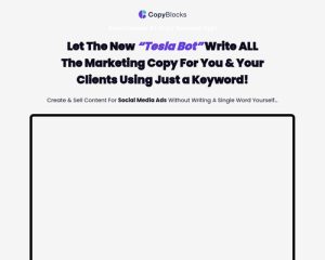 Copyblocks AI - Insane Epc - Great Conversions - 50% Commisions
