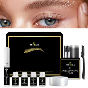Eyebrow Lamination Kit Eyebrow Fuller Perm Lotion Eye Brow Lifting Semi-permanent Beauty Salon Brow Lift Perming Nutrition 5ml
