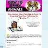 How To Draw Animals – Cartoon Style – Step by Step