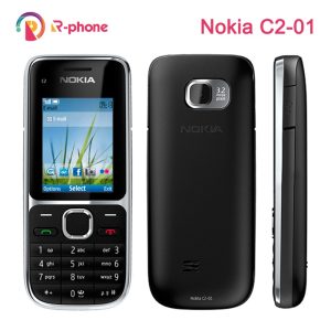 Nokia C2 C2-01 Refurbished Mobile Phone & Hebrew Russian Arabic keyboard Original Unlocked Cellphones