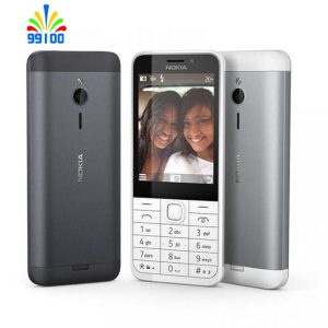 Refurbished Unlocked Cell Phone Nokia 230 Flashlight FM Single/Dual Sim 2.0MP Camera English/Hebrew/Arabic/Russian Keypad