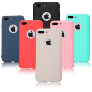 Ricestate Soft Silicone Candy Pudding Cover For iPhone 8 7 6 6S Plus 11 12 Pro Xr Xs Max Case Flexible Gel Phone Protector case