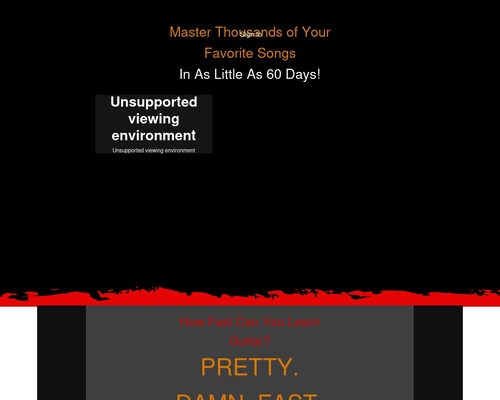 Rock Guitar Mastery – The Fastest and Easiest Way To Learn Guitar… Period.