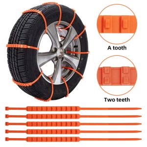 10/20 Pcs Car Winter Tire Wheel Snow Chains Snow Tire Anti-skid Chains Tyre Cable Belt Outdoor Vehicle Emergency Snow Tire Chain