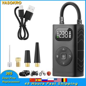 5000mAh Portable Car Air Compressor 12V 150PSI Electric Cordless Tire Inflator Pump Car Tyre Inflator for Car Bicycle Balls