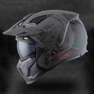 Authentic Profession Motorcross off-road motorcycle helmet men personality full face locomotive pull four highway safety helmet