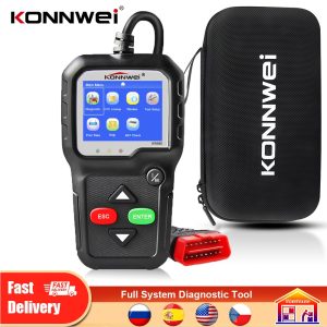 KONNWEI KW680 OBD2 Car Scanner Full OBD2 EOBD Code Reader Scanner Automotive Professional OBDII Diagnostic Tool PK CR3001 ELM327