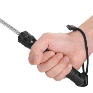 Multi-Purpose Whip Window Breaker for Car Automotive Escape Tools with 2 Piece Whips for Women Men Survival Tools