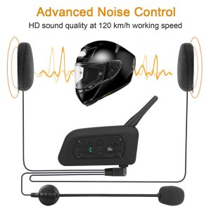 Multifunction Motorcycle Helmet Intercom Stereo Device Headsets Bluetooth-compatible Speaker Earphone Replacement Clip for V4 V6
