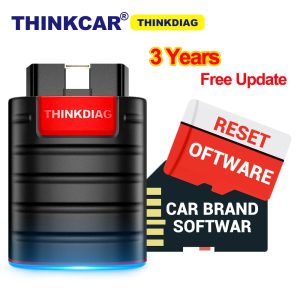 THINKCAR Thinkdiag OBD2 Scanner Full software 3 years free full system Bluetooth 16 reset service Code Reader PK AP200 easydiag4